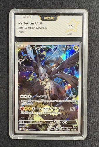 Carte pokémon zekrom de n - carte,
