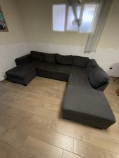 divano letto con doppia pediera e contenitore