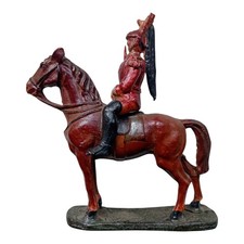 *HH* Antico Soldatino Confalonieri Chialù Milano Militare Corazziere A Cavallo