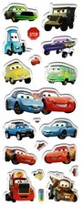 Adesivi gonfiabili 3D AUTO #066 DISNEY PIXAR coppa pistone ruggine fulmine McQueen
