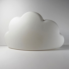 ☁️ Lampada LED bianca nuvola IKEA UPPLYST luce morbida - USATA POCHISSIMO - MAI MONTATA ☁️