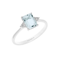 Anello Acquamarina Comete