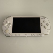 CONSOLE Sony PSP 1004 BIANCA COMPLETA CAVO DI RICARICA E SCHEDA SD TESTATA