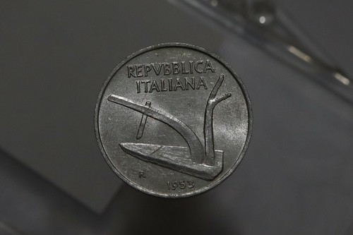 Italy lire 1953 high - 10,