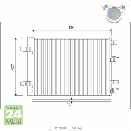 Condensatore climatizzatore