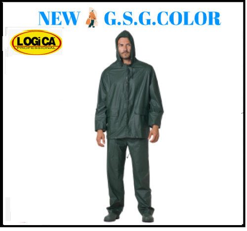 Giacca pantaloni antipioggia - e,