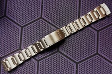 19MM BRACELET STAINLESS STEEL SOLID LINKS FOR SEIKO POGUE 6139-6002