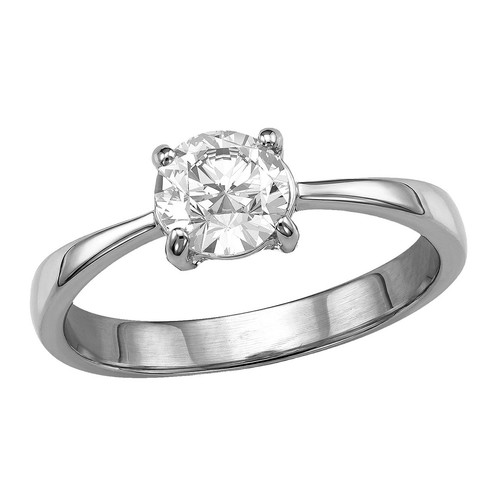 Anello solitario pietra