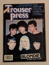 Vtg Trouser Press Magazine -