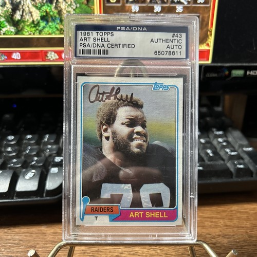 1981 topps art shell auto - 1981,