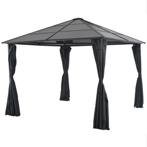 Gazebo con tende 3x3 - gazebo,