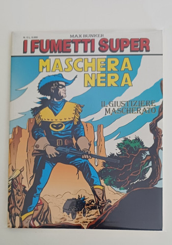 Maschera nera fumetti super - i,