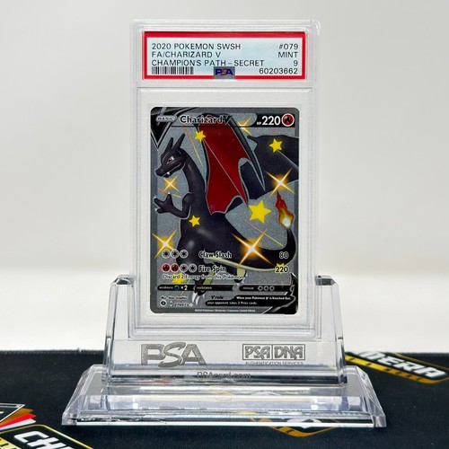 Psa mint charizard full - mint, v