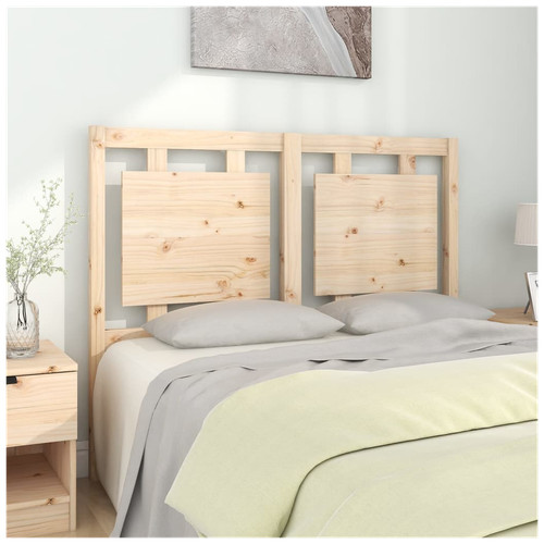 Headboard solid pine natural - headboard,