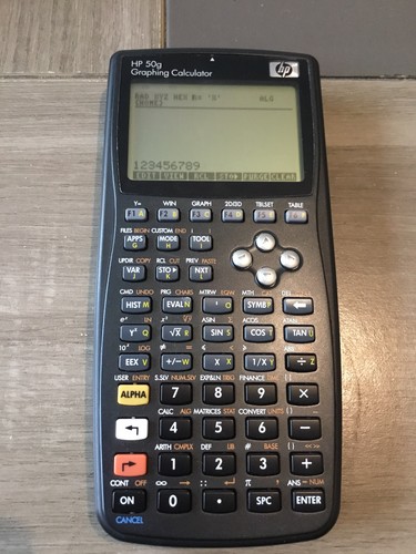 Hewlett packard 50g g - 50,