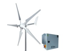 Wind Turbine I-2000 con 5 pale generatore eolico + Lithium regolatore di carica