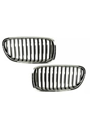 2x GRIGLIE ORIGINALE BMW PARAURTI ANTERIORE per BMW 5 F10/F11 09-13 Cromato