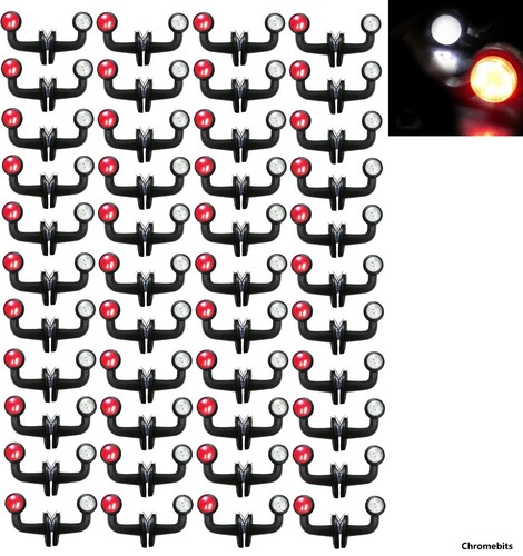 100 luci indicatori led con - 100,