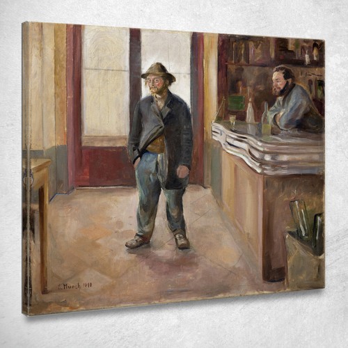 Nella taverna edvard munch - taverna,