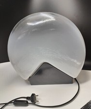 lampada da tavolo in vetro di