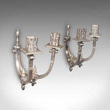 Coppia di applique antiche a