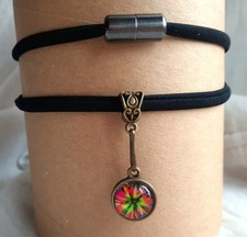 Fascia gozzo Dirndl girocollo, gotico, gioielli tradizionali fascia in...