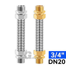 Raccordi per tubi flessibili ondulati in acciaio inox 3/4" BSP 304 DN20