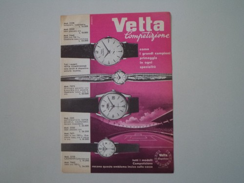 Advertising pubblicità 1961 - advertising,