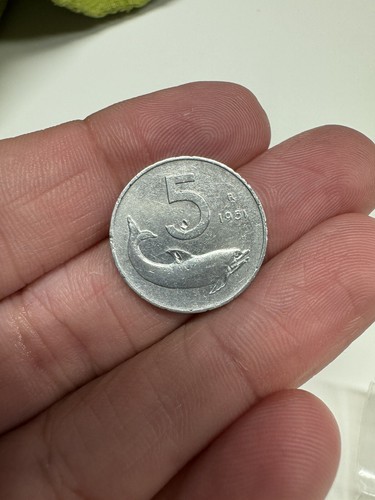 Lire 1951 delfino rarissima - delfino,