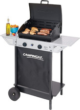 Xpert - Barbecue a Gas, 100 L, Con Due Bruciatori Compatti, Potenza 7,1 Kw, Grig