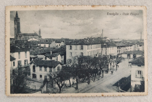 Cartolina bergamo treviglio - cartolina,
