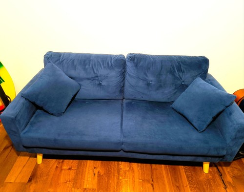 Divano blu posti - divano,