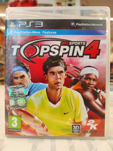 Top spin playstation ps3 - 4, 3