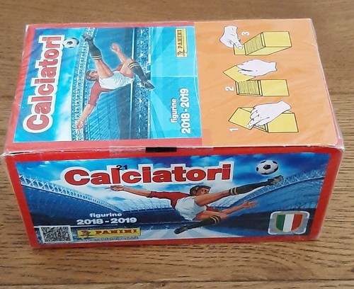 Box figurine panini calciatori - box,