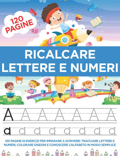 Ricalcare lettere numeri - lettere,