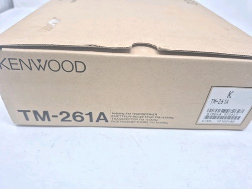 Kenwood 261a - kenwood, tm-261a