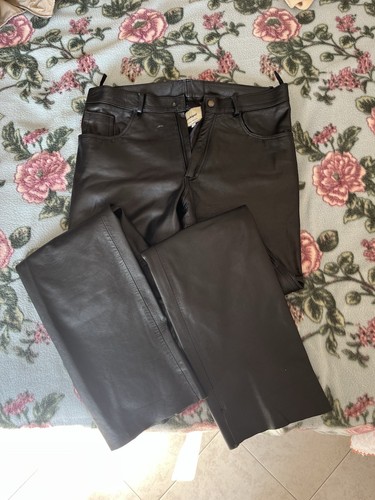 Pantaloni uomo pelle - pantaloni,