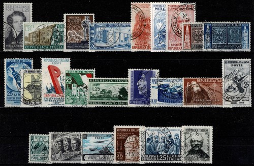 1952 italia repubblica annata - repubblica,