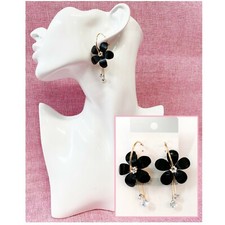 Orecchini Cerchio con Fiori