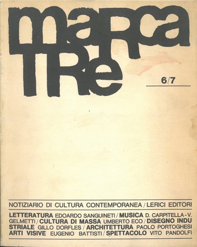 Marcatre rivista cultura - rivista,