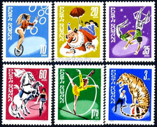 1969 circo, bicicletta, clown
