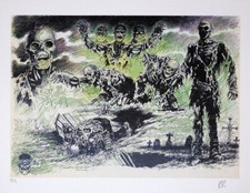 MAGNUS - STAMPA VENDETTA MACUMBA - TIMBRATA E AUTENTICATA