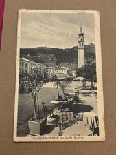 VALDOBBIADENE TREVISO CAFFE CENTRALE - Viaggiata 1939