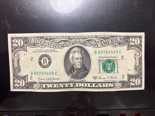 Banconota dollari 1969 c - 20,