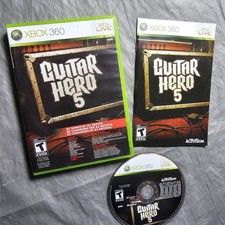 Guitar Hero 5 (Xbox 360, 2009)