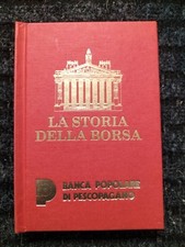 La Storia Della Borsa- Banca Popolare Di Pescopagano 1989.Cop.rigida, Tot.in Oro