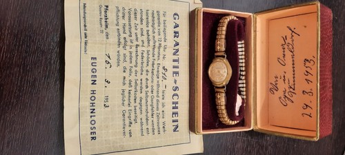 Foege rubis gold plated - 17,