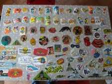 ADESIVI VINTAGE PANINARO ANNI 80 ANNI 70 HORROR PRISMATICI TELATI ARTI MARZIALI