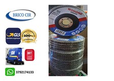 SET 5 10 30 50 DISCHI LAMELLARI ABRASIVI GRANA 40 60 80 100 120 METALLO 115 mm