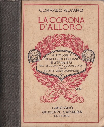 Corona alloro antologia - d'alloro,